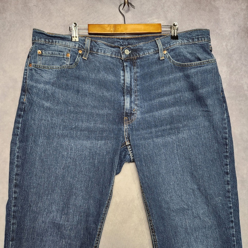 Levi‎ Strauss 541 Athletic Fit Jeans Mens size 44x32 Blue Denim Stretch
